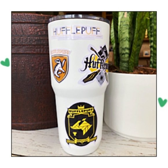 Harry Potter Hufflepuff Waterproof & UV Resistant Vinyl Stickers Decals - Picture 8 of 13